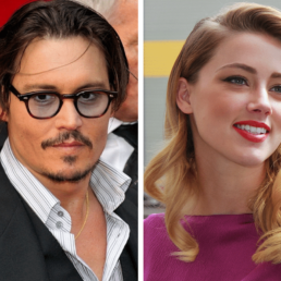 Johnny Depp and Amber Heard