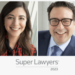 Elayna and Matt | Super Lawyers 2023