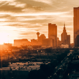 Sunrise over Dallas